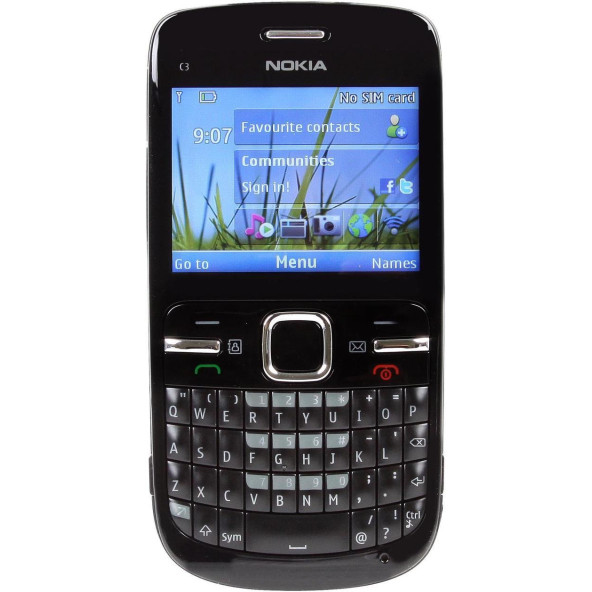Nokia C3-00 Klavyeli Orjinal Cep Telefonu (İthalatcı Garantili) - 4
