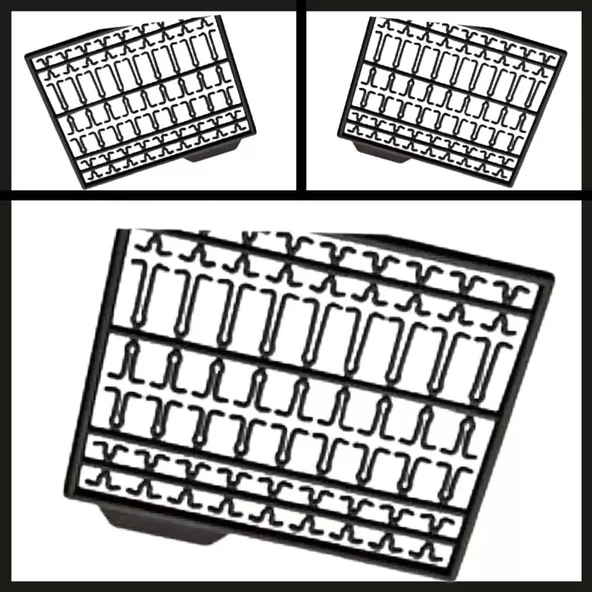 Uyguna-Yakala Brown (126pcs) Cz 1724 Hair Extender Stops-OOM.055 - 2