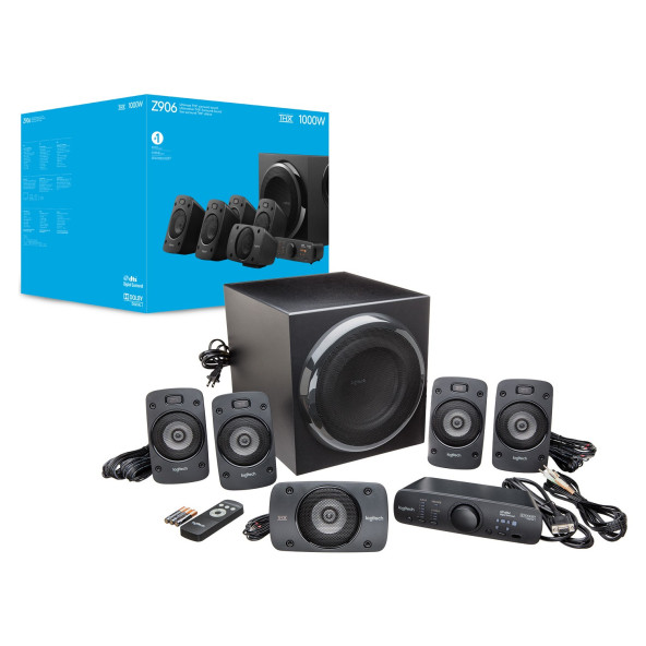 Logitech Z906 500 Watt 5.1 Surround Ses Hoparlör - Siyah - 7