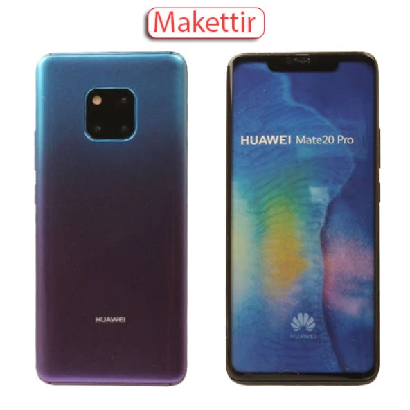 Huawei Mate 20 Pro Dummy Maket Telefon 1 Sınıf A Kalite - Lacivert - Resim 3
