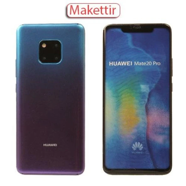 Huawei Mate 20 Pro Dummy Maket Telefon 1 Sınıf A Kalite - Lacivert - Resim 8