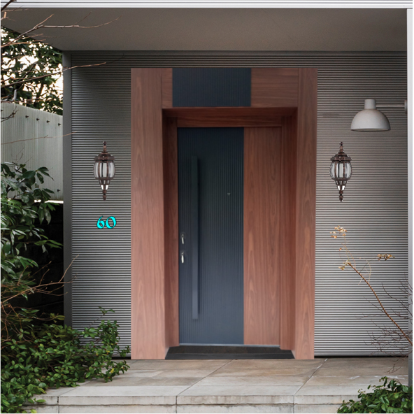 Enka Door Villa Kapısı Model Osiris Sağ Açılır / Lüks Villa Kapısı