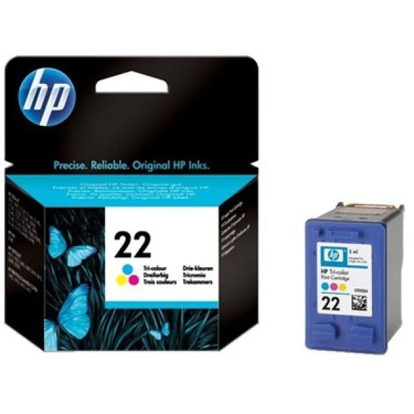 Hp C9352AE (22) Renkli Orjinal Kartuş