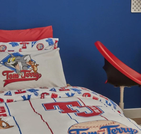 Karaca Home Tom Jerry Time To School Tek Kişilik Nevresim Takımı - 3