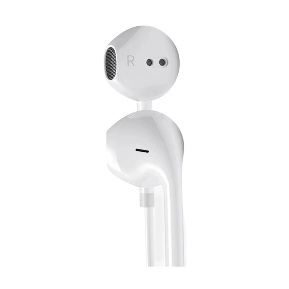 Jack Girişli Beyaz Kablolu Kulaklık Ios Android Uyumlu 3.5 mm Kulaklık - 3