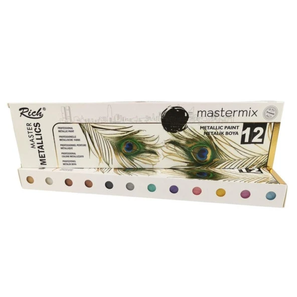 Rich Mastermix Metalik 60 CC 12 Li Set 14296 - 1