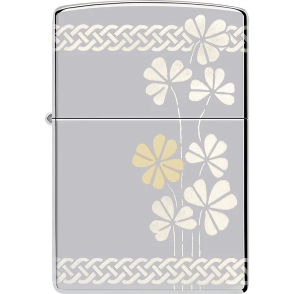 Zippo Çakmak 48586 Clover Design - 2