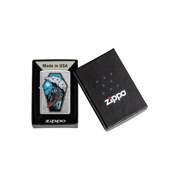 Zippo Çakmak 49788 Reaper Surfer Design - 4