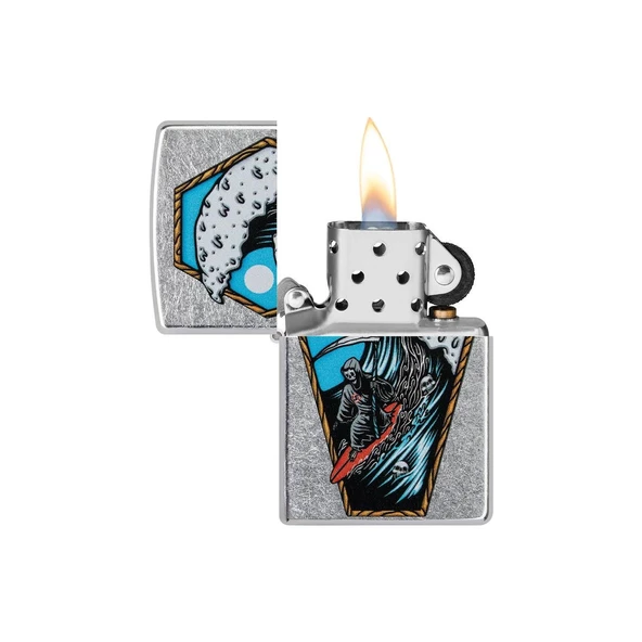 Zippo Çakmak 49788 Reaper Surfer Design - 3