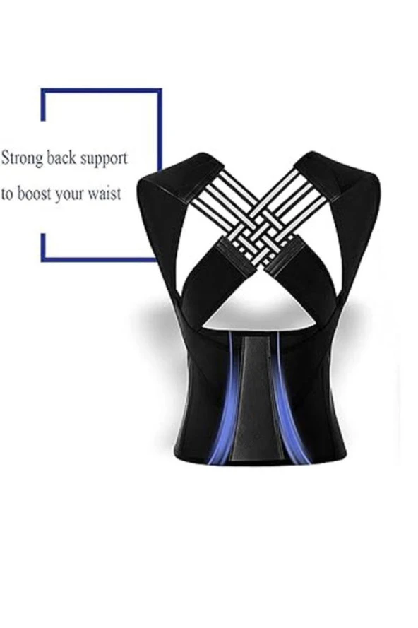 Gelişmiş Ayarlanabilir Kolonlu Medikal Dik Duruş Korsesi Ortopedik Dik Duruş Korsesi - 3