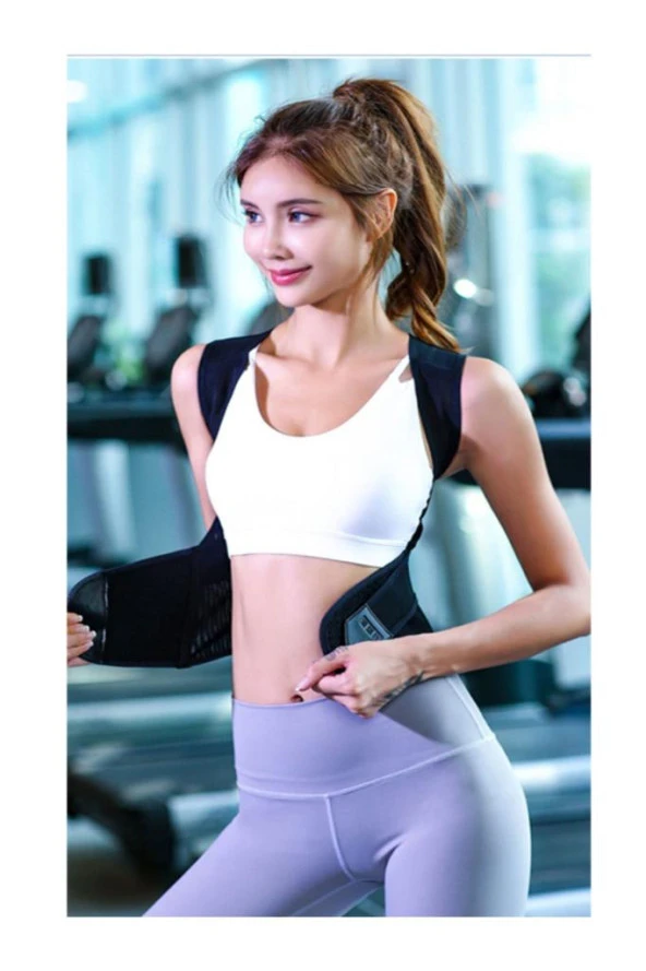 Gelişmiş Ayarlanabilir Kolonlu Medikal Dik Duruş Korsesi Ortopedik Dik Duruş Korsesi - 5