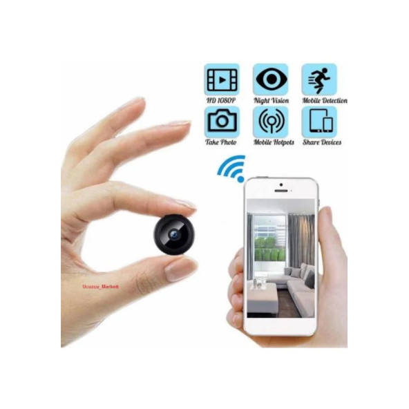 WİFİ KAMERA A9 (CEP TELEFON İLE UZAKTAN İZLEME İMKANI - 2