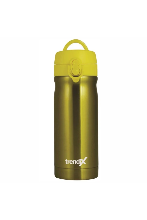 Trendix Çelik İçli Matara 350ml Neon Sarı