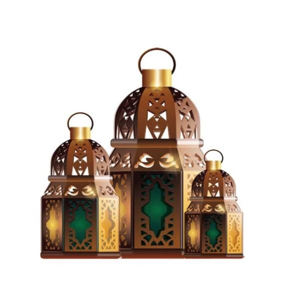 Ramazan 3 lü Ayaklı Pano Set - Resim 3