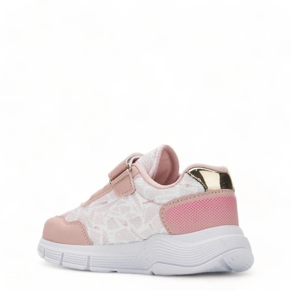 Albishoes Kız Çocuk Kız Bebek Unisex Işıklı Hafif Rahat Yazlık Cırtlı Sneaker Spor Ayakkabı (22-30) - 3