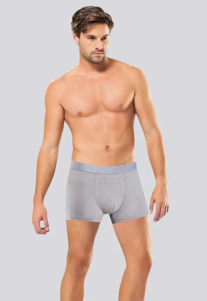 6 Adet Anıt Erkek Nefes Alan Bambu Likralı Boxer 1284