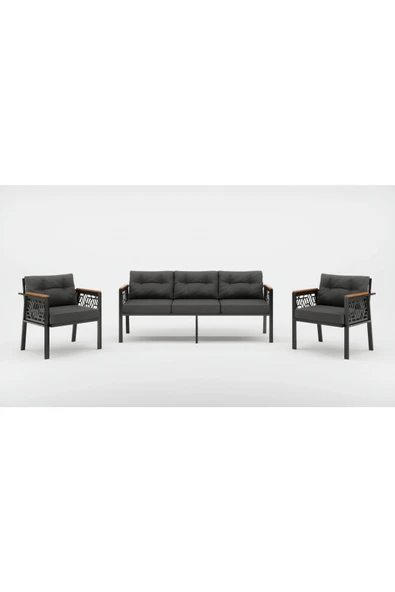 adımshops 3+1+1 MELİSA Balkon-bahçe-kafe Çay Seti Koltuk Oturma Takımı-oturma Grubu,ofis Koltuğu ürün görseli 1