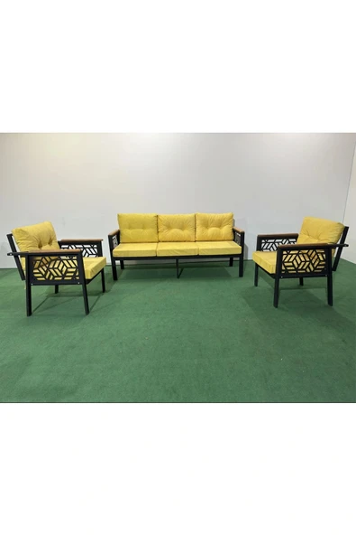 adımshops 3+1+1 MELİSA Balkon-bahçe-kafe Çay Seti Koltuk Oturma Takımı-oturma Grubu,ofis Koltuğu ürün görseli