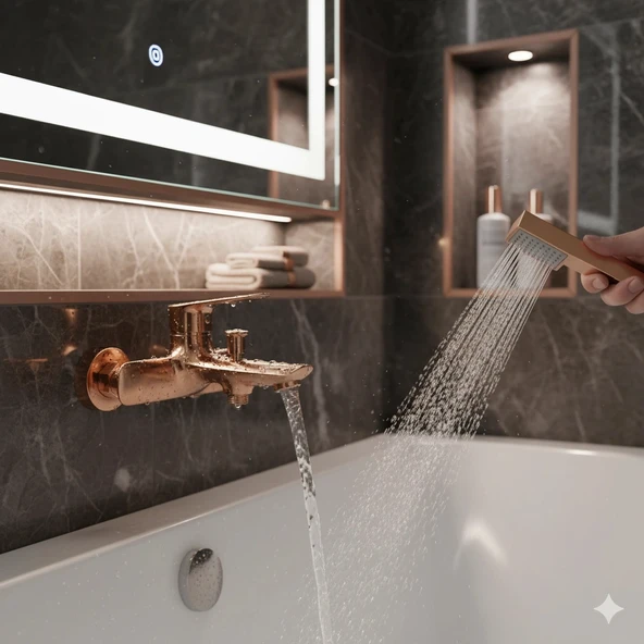 KALE TANDEM BANYO BATARYASI R.GOLD ürün görseli 1