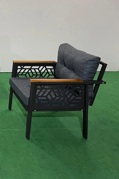 adımshops MELİSA Balkon-bahçe-kafe Çay Seti Koltuk Oturma Takımı-oturma Grubu,ofis Koltuğu tekli - 2