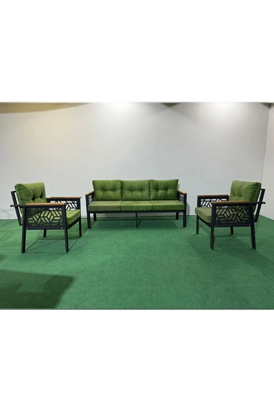 adımshops 3+1+1 MELİSA Balkon-bahçe-kafe Çay Seti Koltuk Oturma Takımı-oturma Grubu,ofis Koltuğu - 1