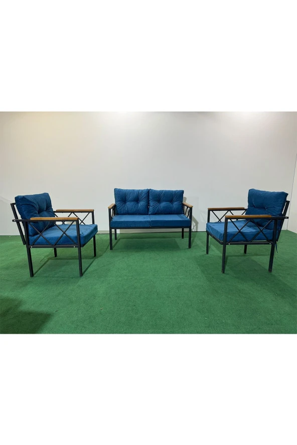 adımshops 2+1+1 Balkon-bahçe-kafe-çay Seti-koltuk Takımı-oturma Grubu-ofis Koltuğu