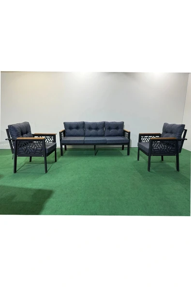 adımshops 3+1+1 MELİSA Balkon-bahçe-kafe Çay Seti Koltuk Oturma Takımı-oturma Grubu,ofis Koltuğu - 2