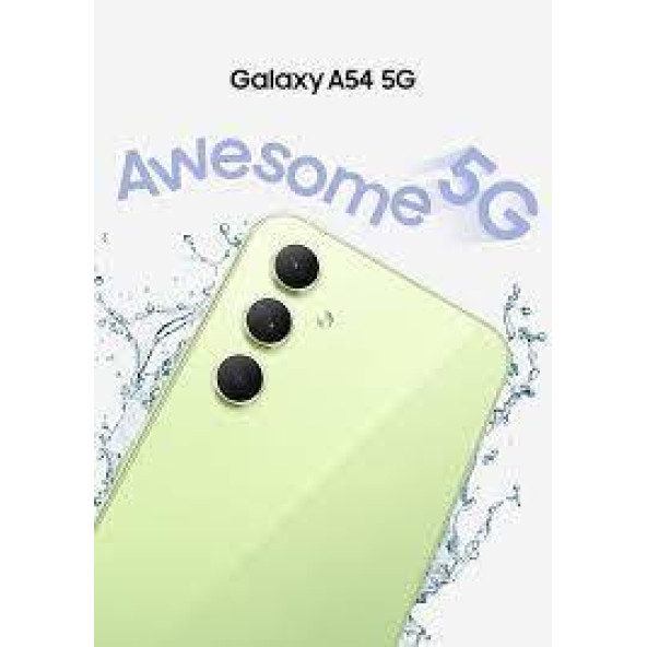 Samsung Galaxy A54 128 GB 8 GB Ram YEŞİL RENK (Samsung Türkiye Garantili)