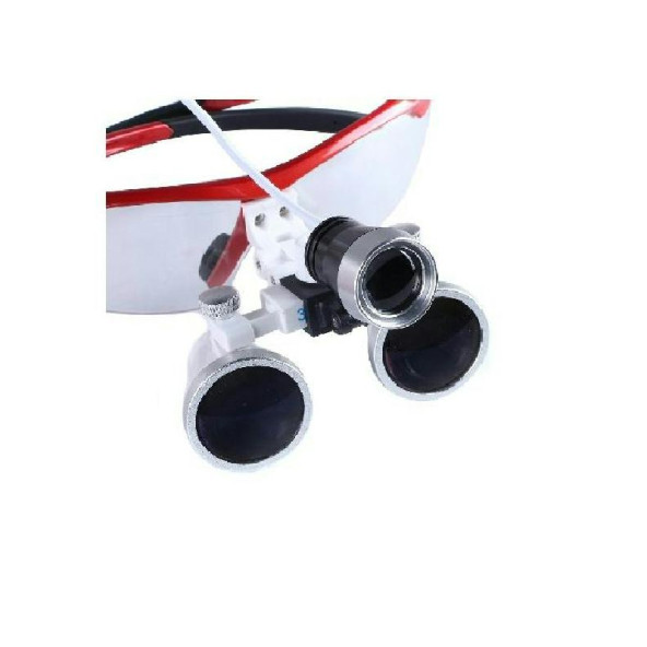 Tıbbi Cerrahi Büyüteç LED Işıklı 3.5x Büyütme Binoküler Gözlük - 2