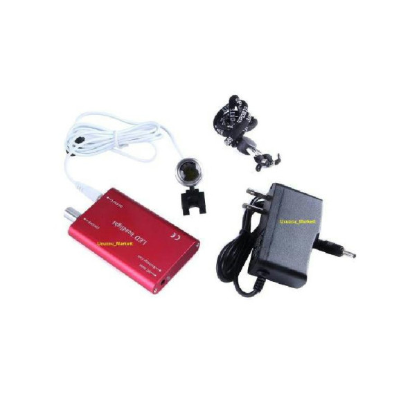 Tıbbi Cerrahi Büyüteç LED Işıklı 3.5x Büyütme Binoküler Gözlük - 4