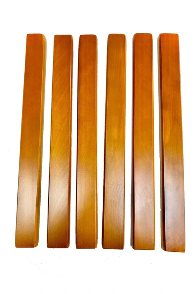 adımshops 6'lı Klapa ahşap kolluk Balkon-bahçe-kafe,koltuk Takımı,oturma Grubu kolluğu (6adet) ürün görseli