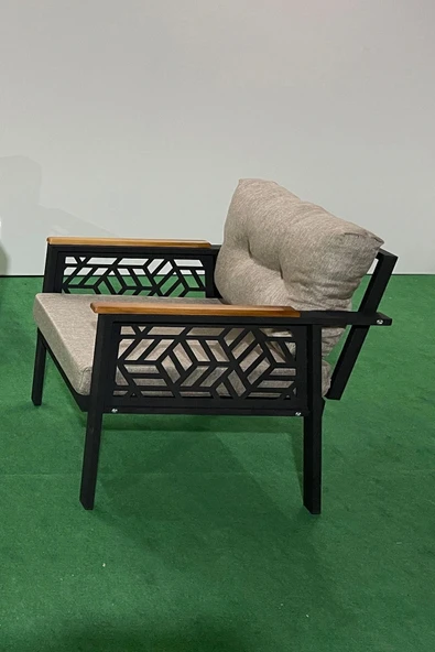 adımshops MELİSA Balkon-bahçe-kafe Çay Seti Koltuk Oturma Takımı-oturma Grubu,ofis Koltuğu tekli - 2