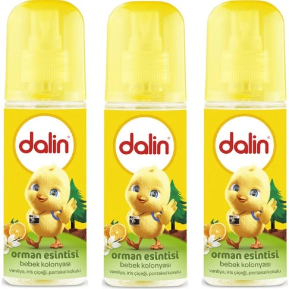 Dalin Orman Esintisi Kolonya 100 ML X 3 ADET