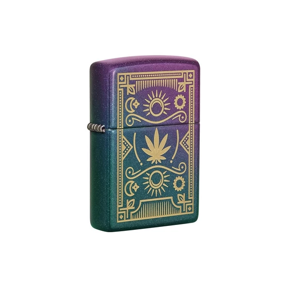 Zippo Çakmak 49516 Cannabis Design