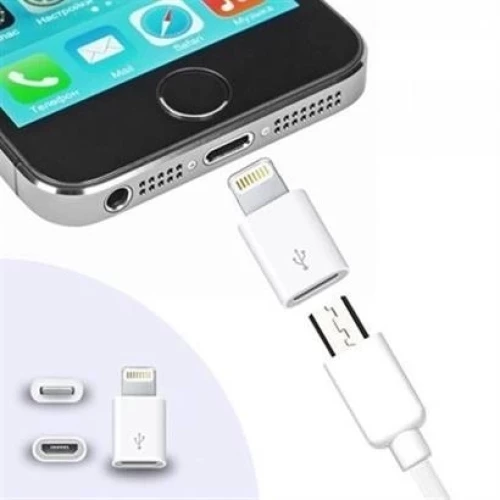 BİZAHMETGELSİN® Apple iPhone / iPad Micro Usb Dönüştürücü Adaptör OTG Aparat