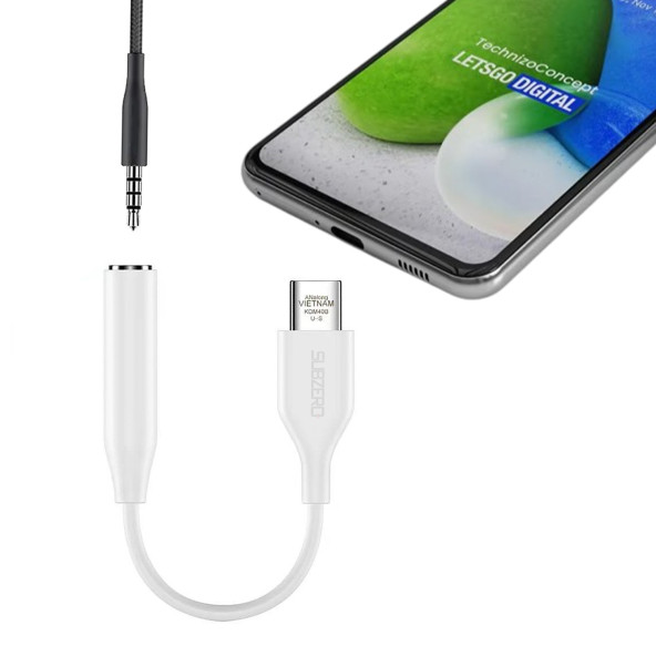 Samsung A34 5G Uyumlu Kulaklık Çevirici Samsung Galaxy A34 Type C Dönüştürücü - 3