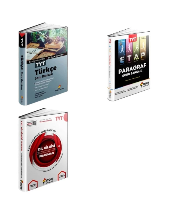 TYT Türkçe Paragraf Dil Bilgisi Soru Bankası ürün görseli