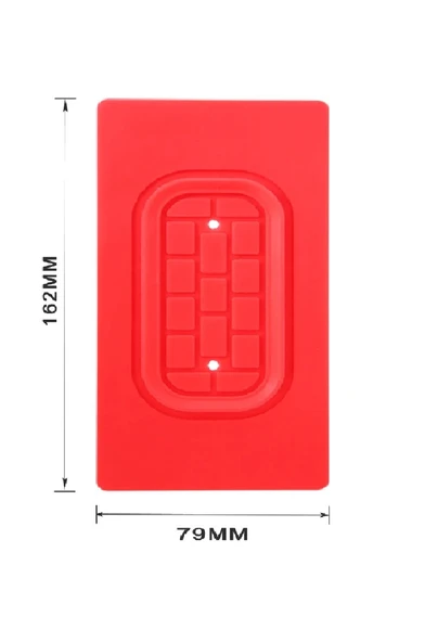 Yeni Nesil 8X16 cm Silikon Seperatör Lastiği  Kaydırmaz Vakum Matı - Resim 5
