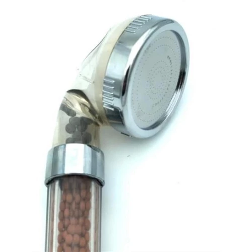 BİZAHMETGELSİN® %50 Su Tasarruflu ve Arıtmalı Doğal Taşlı Banyo El Duş Başlığı - Resim 12