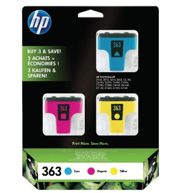 Hp CB333EE (363) Renkli Orjinal Multi Paket Kartuş