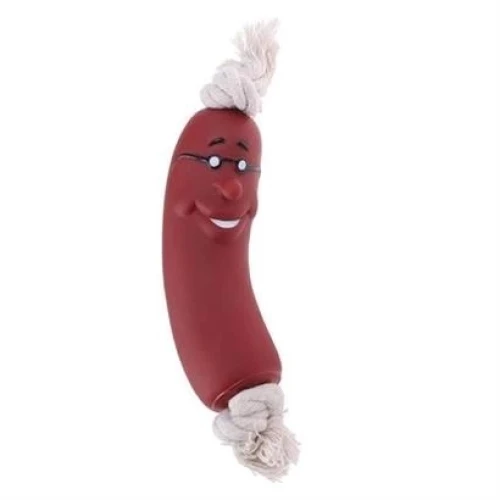 BİZAHMETGELSİN® Evcil Hayvanlar İçin Eğitici 4 Adet Sevimli Oyuncak Sosis - Resim 8