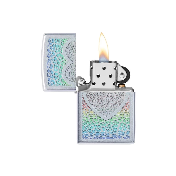 Zippo Çakmak 49780 Heart Design - 4