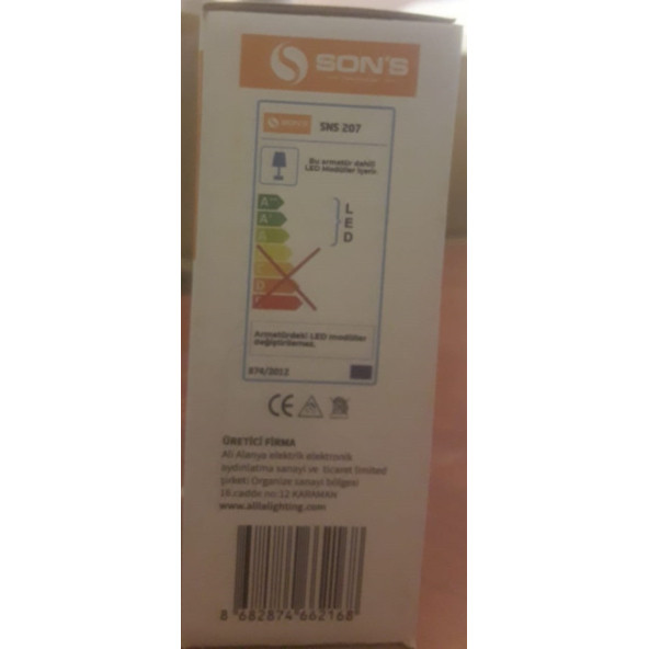 SONS 3W Backlight Slim Led Panel - 4