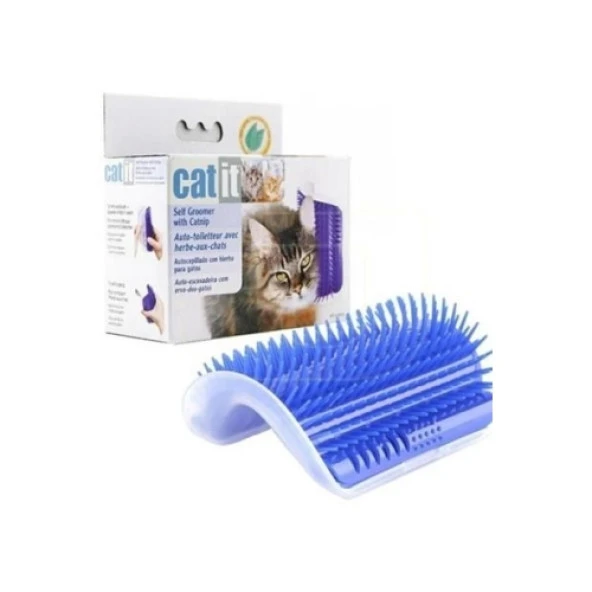 BİZAHMETGELSİN®  Pratik Kedi Tüyü Kaşıma Ve Tarama Aparatı Duvara Monte Kaşıma Aleti - Resim 8