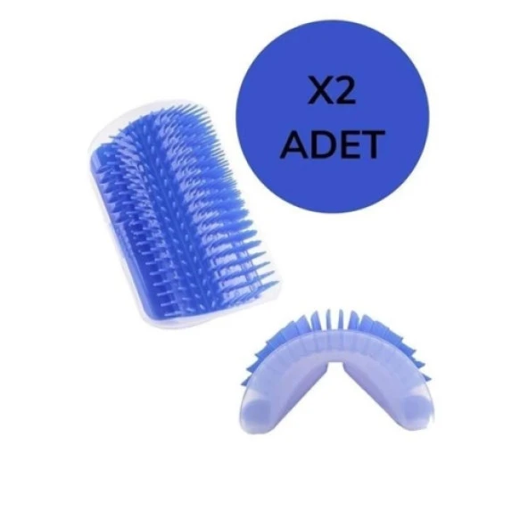 BİZAHMETGELSİN®  Pratik Kedi Tüyü Kaşıma Ve Tarama Aparatı Duvara Monte Kaşıma Aleti - Resim 12