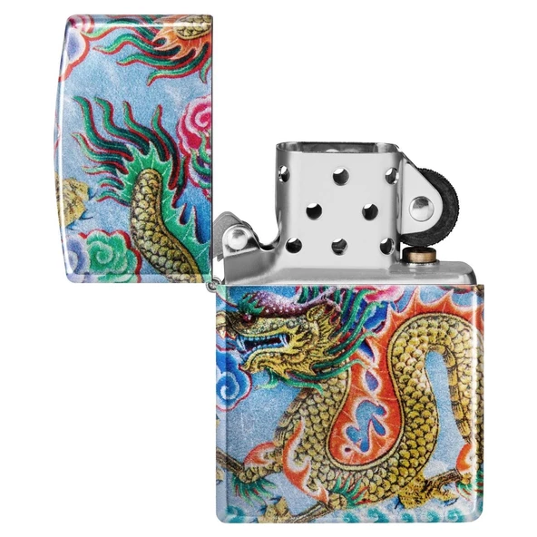 Zippo Çakmak 48575 Dragon Design - 2
