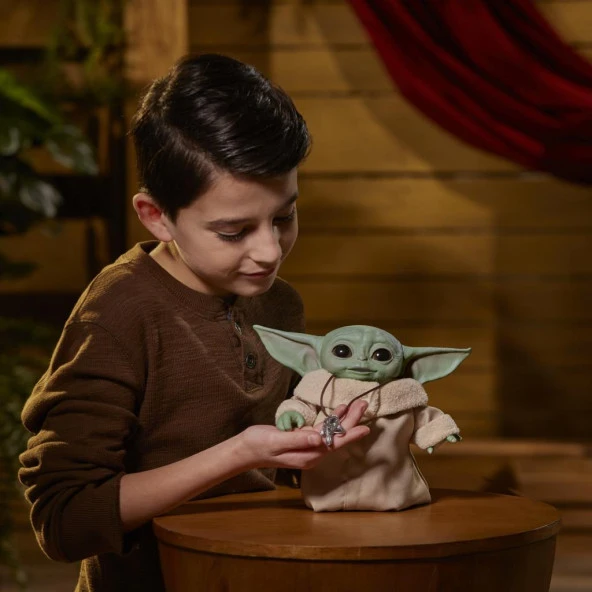 Star Wars Animatronic Baby Yoda Figür - 5