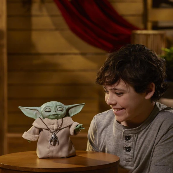 Star Wars Animatronic Baby Yoda Figür - 6
