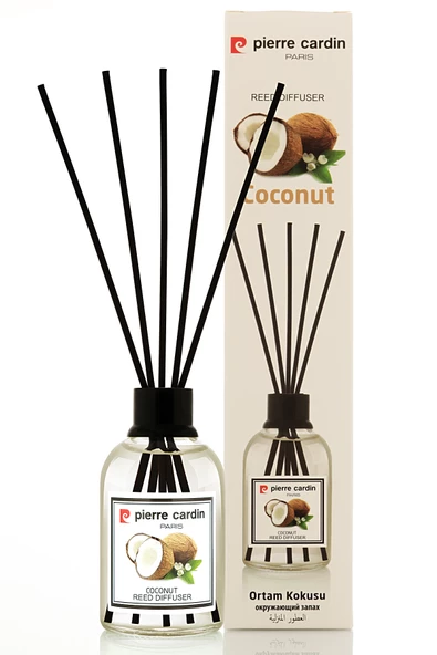 Pierre Cardin Reed Diffuser 110 ml - Coconut -  Hindistan Cevizi Oda Kokusu - 3