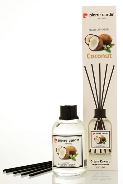 Pierre Cardin Reed Diffuser 110 ml - Coconut -  Hindistan Cevizi Oda Kokusu - 2